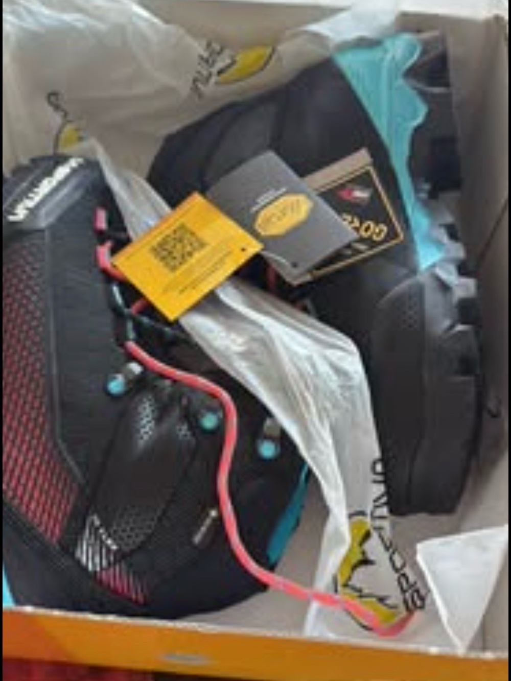 La Sportiva Black Turquoise Winter Boots